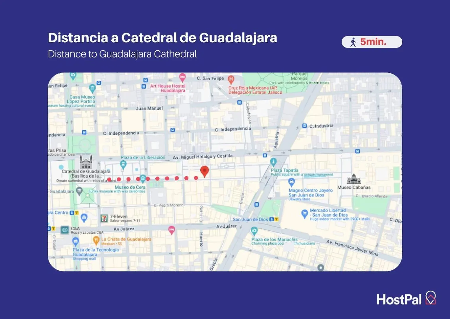 New Apt In Centro Gdl Near Cathedral & Attractions Guadalajara